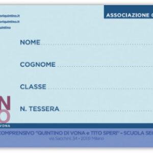 Tessera SOCI - 3 ANNI